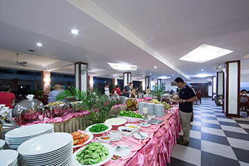 Dining at Restaurant